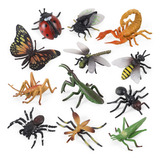 Scahow 12 Pcs Juguetes Falsos De Insectos Para Niños, Bichos