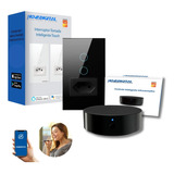 Kit Interruptor Touch C/ Tomada Pt + Controle Universal Wifi