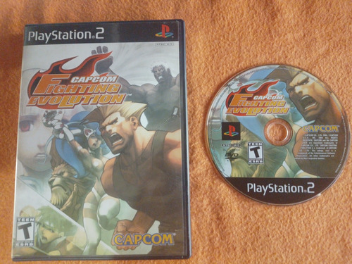 Capcom Fighting Evolution Ps2 Original Ntsc
