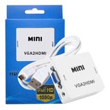 Adaptador De Video Analógico Vga A Digital Hdmi Microcentro