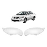 Juego Lente Optica Acrilico Toyota Corolla 2013 Sellador