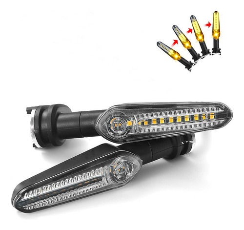 12v Intermitentes Led Moto Para Yamaha Mt07 Mt03 125 Mt09