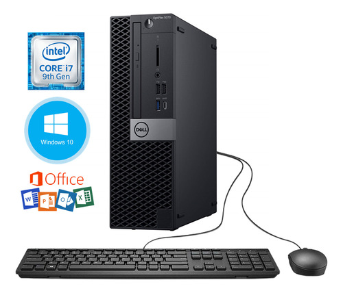Cpu Desktop Dell Optiplex 5070 I7 9700 8gb 240 Ssd Win 10