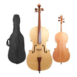 Violoncelo Madeira Fosca 4/4 Rolim Milor Linha Luxo Completo