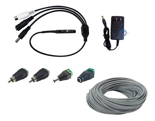 Micrófono Epcom Completo Para Sistemas De Videovigilancia 