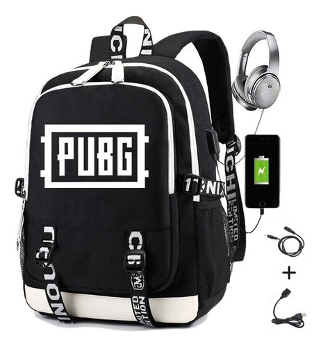 Playerunknown Battlegrounds Mochila Hombre Print Pubg Studen