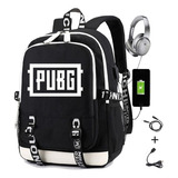 Playerunknown Battlegrounds Mochila Hombre Print Pubg Studen