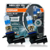 Focos Osram Coolblue Intense 9005 Hb3 + Luz Tipo Xenon 4200k