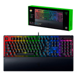 Teclado Gamer Razer Blackwidow V3 Qwerty Yellow Inglés Rgb