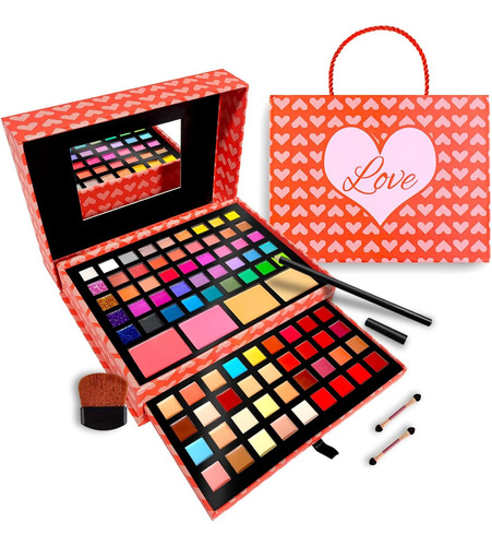 Kit De Maquillaje Adolescentes Set Love Make Up De 2 Niveles