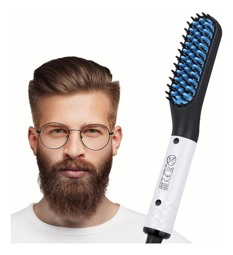 Plancha De Pelo Y Barba Iforu Peine Electrico Multifuncional