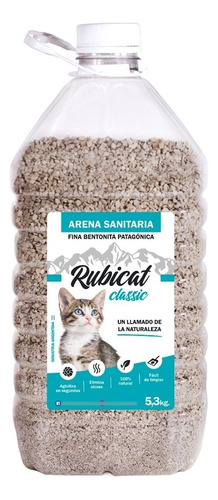 Piedra Para Gato Rubicat Classic Arena Aglomerante 5.3kg