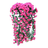 Flores Para Cortinas, Flores Artificiales Moradas De Pared,