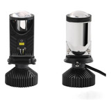 X2 Ampolletas De Faros Delanteros De Auto H4 Proyector Lupa 