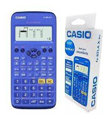 Calculadora Casio Fx-82lax Azul