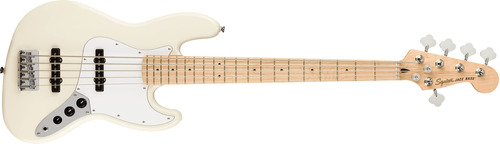 Squier Affinity Series Jazz Bass De 5 Cuerdas, Blanco Olím.