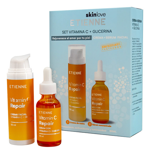 Set Vitamina C + Glicerina Etienne Skin   