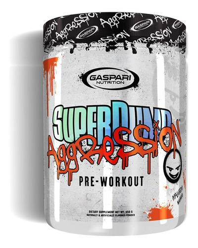 Pre Entreno Gaspari Nutrition Super Pump Agression 25 Serv