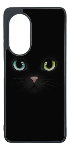 Funda Gato Negro Ojos Bicolor Varios Modelos