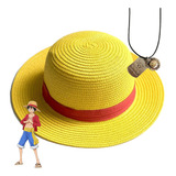 Sombrero One Piece Luffy Straw Hat Anime Dress Up Gorra La