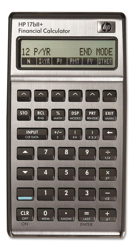 Calculadora Financiera Hp 17bii+ 22 Dígitos