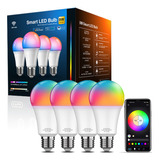 Led Inteligente Wifi 9w Foco Bombilla Rgb Alexa Google Home