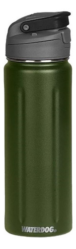 Botella Térmica Waterdog Acua 550ml Frio Calor Hermetica Color Verde