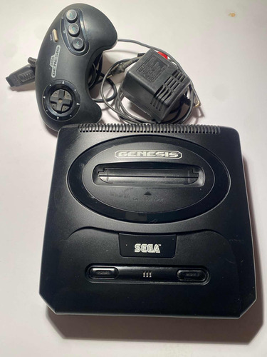 Sega Genesis Original Funcionando Con 1 Control Y Cables