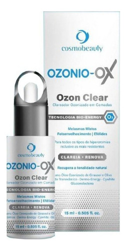 Clareador De Melasma Ozônio Ox Ozon Clear Cosmobeauty 15ml