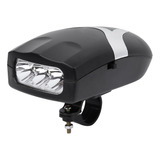 Luz Delantera Y Claxon Impermeables De La Bici De 3 Led