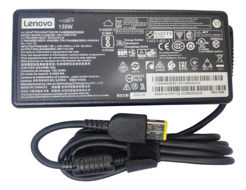 Cargador Thinkpad T540p 20be 20bf