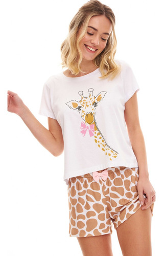 Pijama Infantil Verano Giraffe 2017 Innocenza