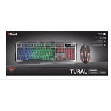 Teclado + Mouse Gamer Trust Turel Gtx 845