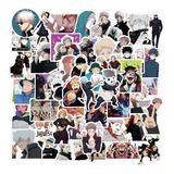 50 Stickers Jujutsu Kaisen Para Auto, Laptop, Libreta