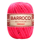 Linha Barbante Barroco Multicolor Círculo Fio 4/6 400g