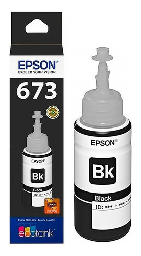 Tinta Epson 673 Botella Original L805 L810 L850 L1800 70ml