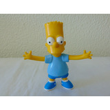 Boneco Antigo Bart Simpson De Borracha -11 Cm