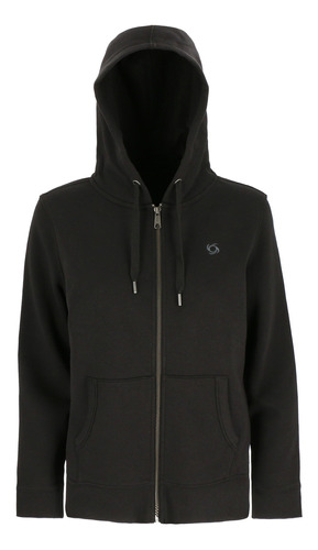 Polerón Mujer Venture Hoodie Negro Doite