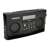 Radio Portátil Sangean Pr-d5bk Am / Fm Con Sintonización Dig