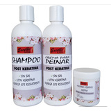 Kit Mantenimiento De Alaciados Shampoo S/sal Keratina Y Masc