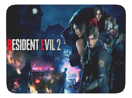 Mouse Pad Resident Evil Gamer 17cm X 21cm D86