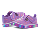 Tenis Con Luces Para Niña Bubble Gummers Sarah Lila 12-17