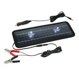 Cargador De Batería Solar Portátil Para Auto 12v 4.5w