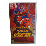 Pokemon Scarlet Nintendo Switch Novo Lacrado Cartucho Físico