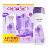 Cimed Dermafeme Lavanda Kit Sabonete Líquido Íntimo 2 Unidades De 200ml