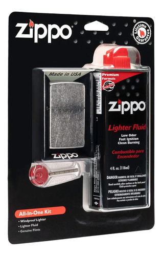 Encendedor Zippo Kit De Regalo Todo En Uno 24651