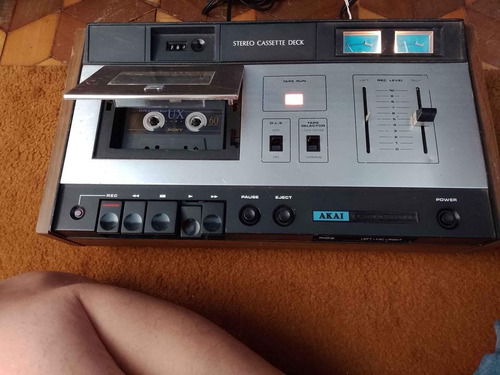 Stereo Cassete Tape Deck Akai - Gxc-36d - Funcionando #av