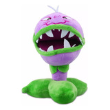 Peluche Carnívora Morada De Plantas Vs Zombies Normal.