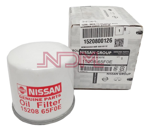 Filtro Aceite Motor  Nissan X-trail 03-07  2.5 Iny 1 C5ea Foto 3