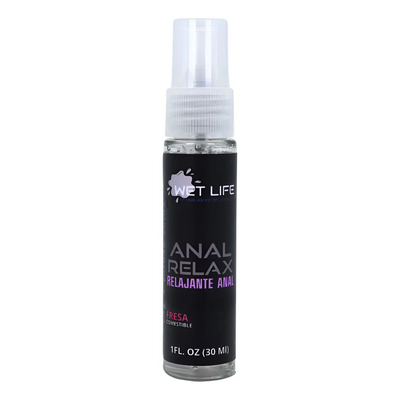 Wet Life Anal Relax 30ml Lubricante Anal Desensibilizador Fresa | Meses sin interés